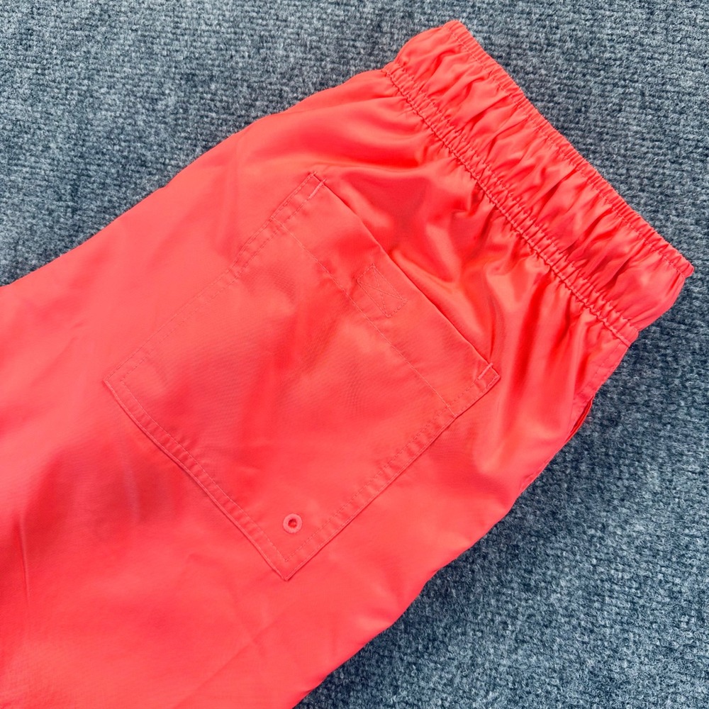 Nike Mens Small Sportswear Woven Shorts Atomic Orange FN3307-814 Gym Performance